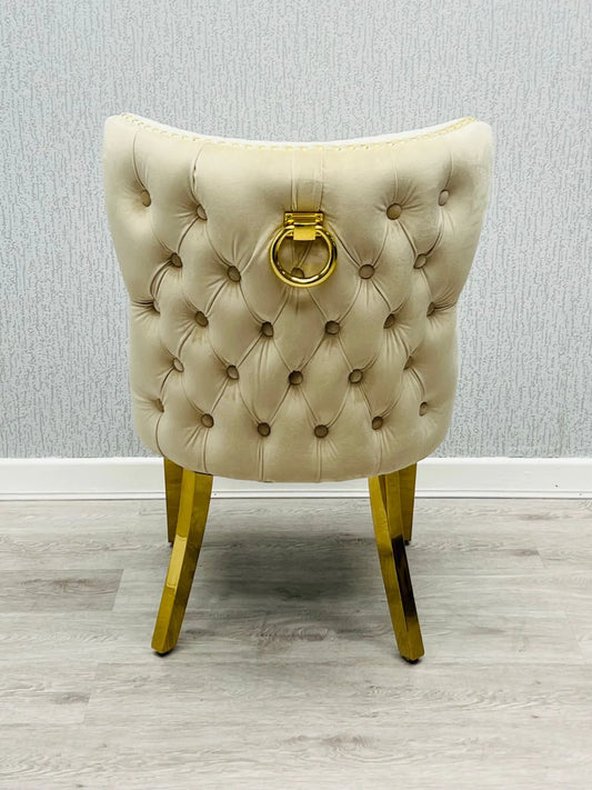 Valentino Mink Velvet Chair