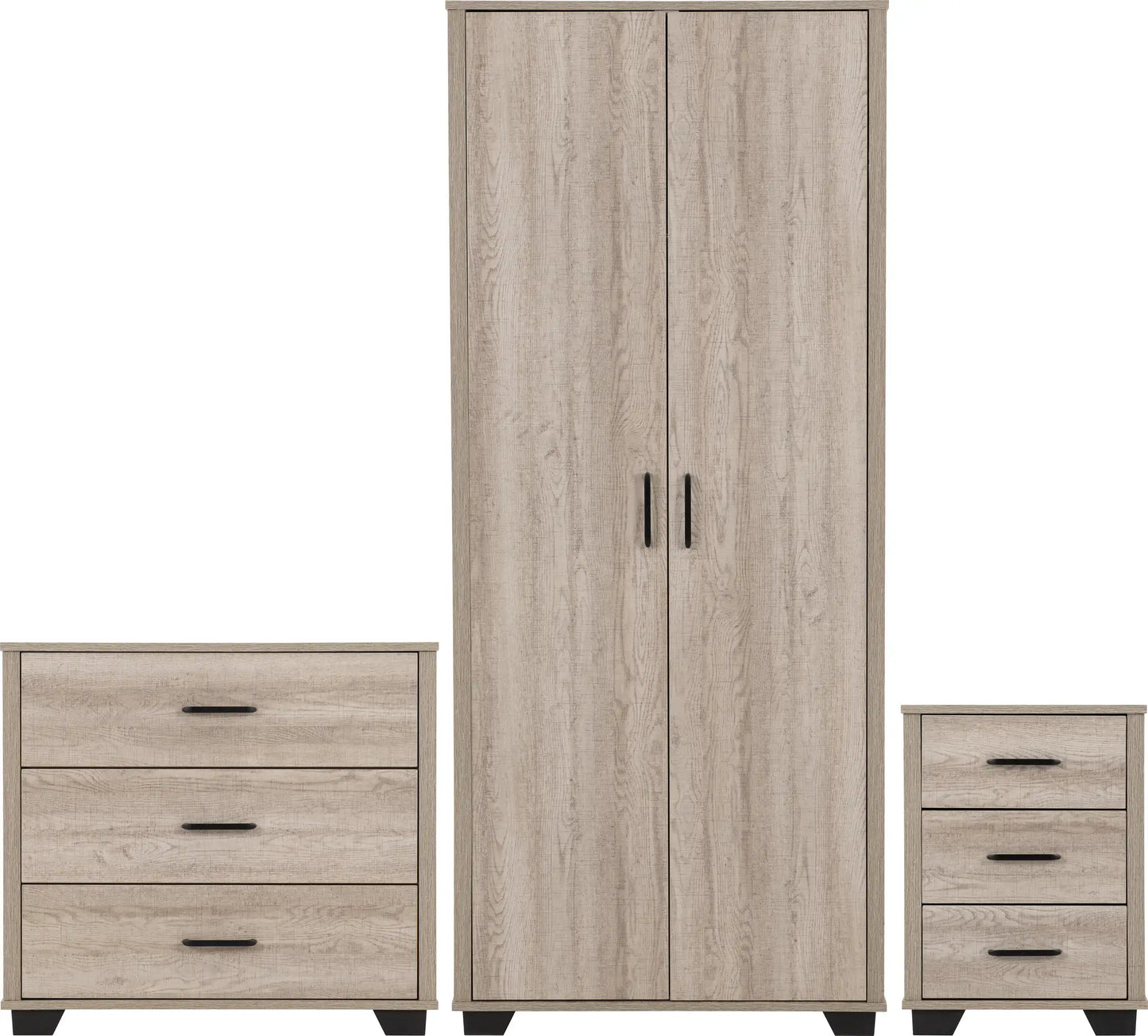 Oliver Trio Set   Light Oak Effect 2024