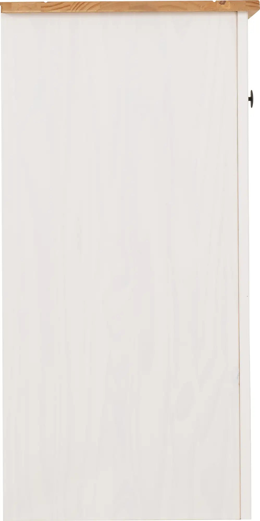 Panama 3 Door 3 Drawer Sideboard   Whitenatural Wax 2023  05