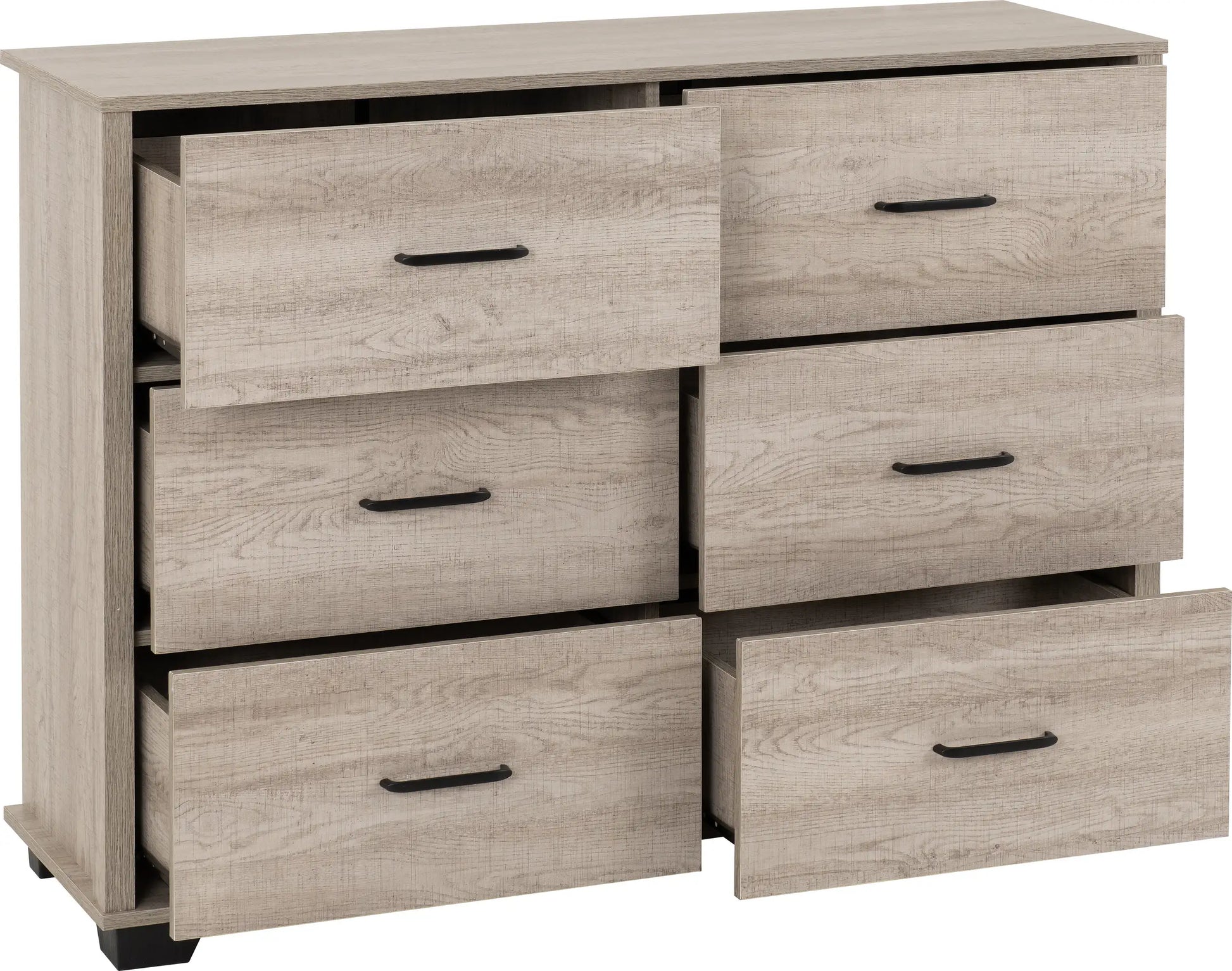 Oliver 6 Drawer Chest   Light Oak Effect 2023  02