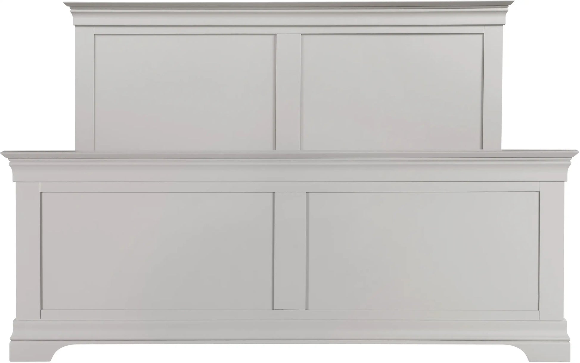 Bordeaux 5' High End Bed   Pebble Grey  02