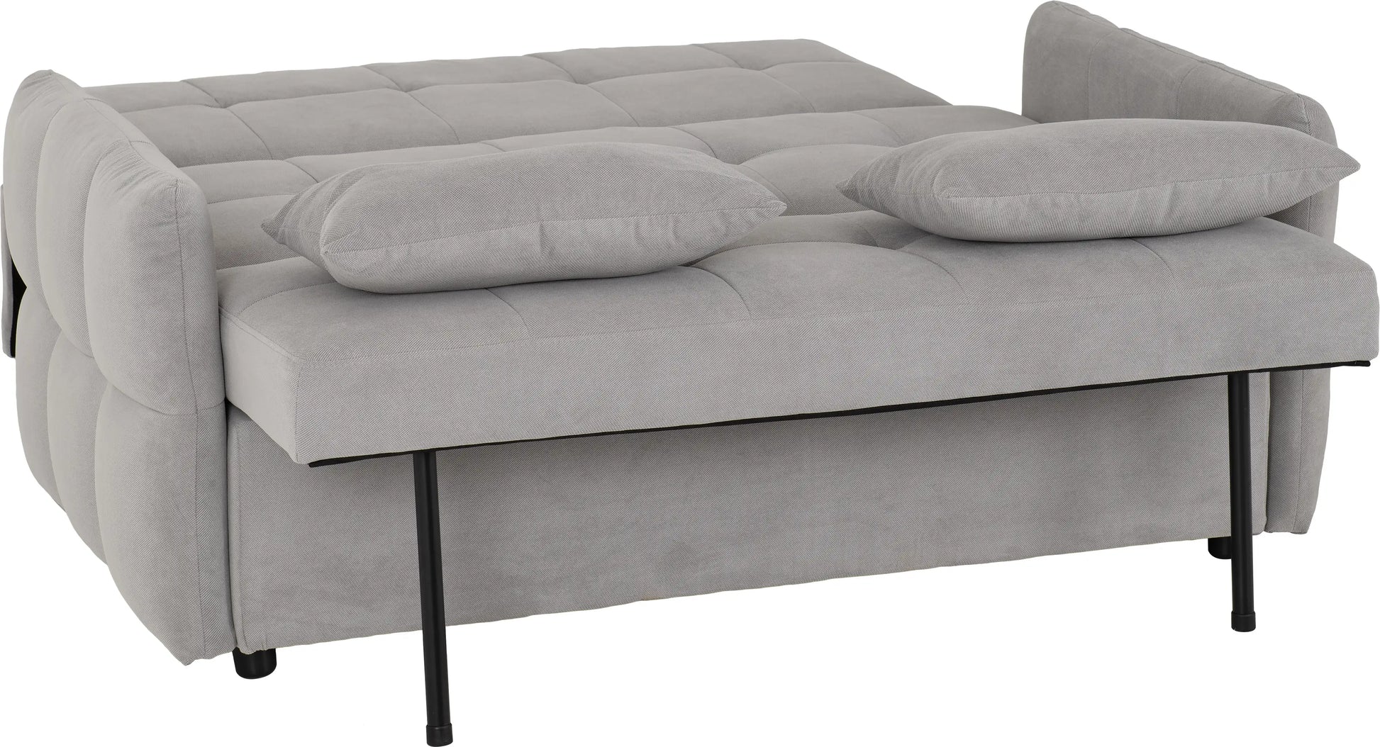 Chelsea Sofa Bed   Silver Grey Fabric 2023  06