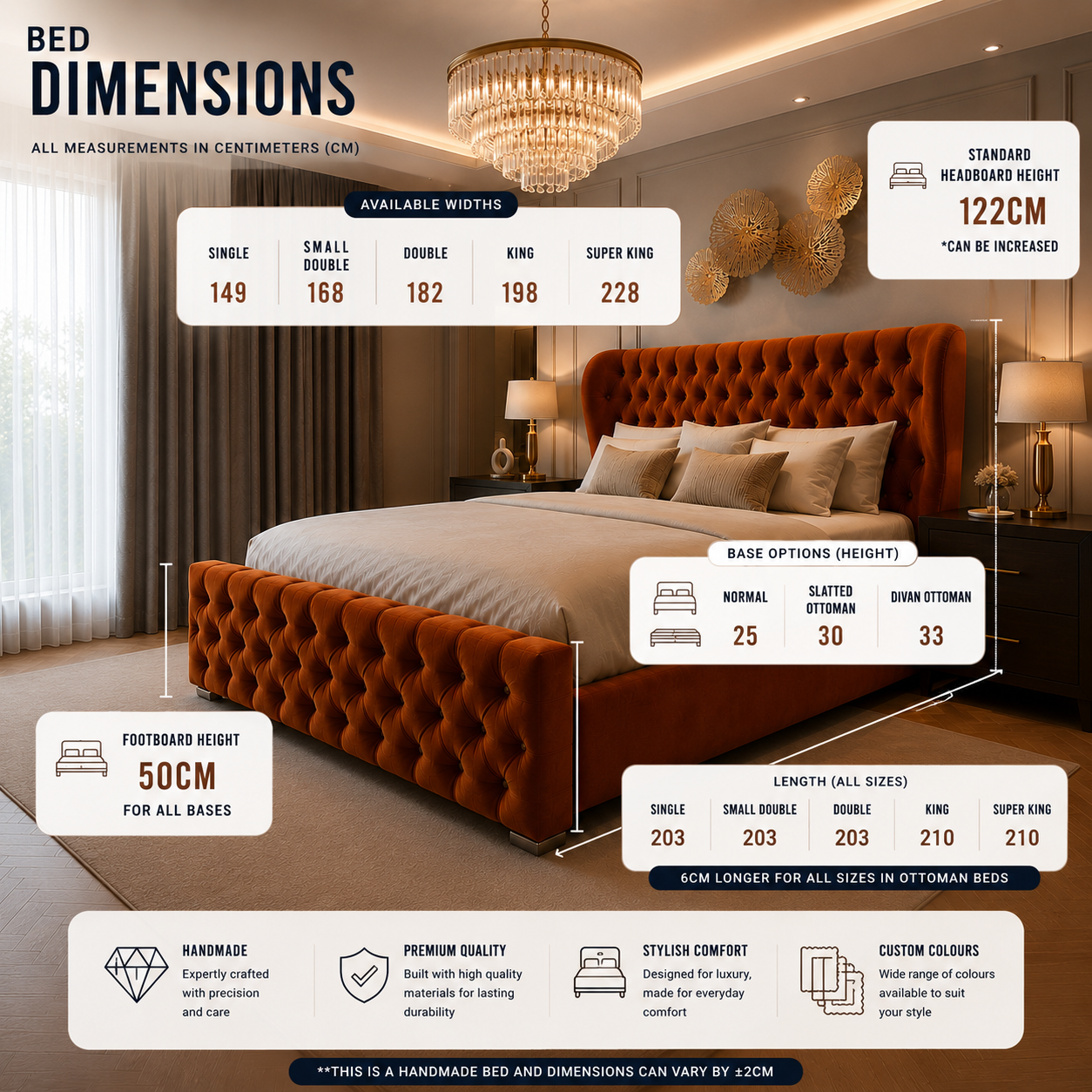 Wing Ambassador Bed