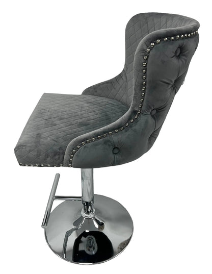 Lewis Dark Grey Bar Stool