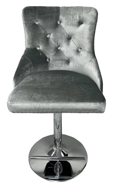 Mayfair Silver Grey Bar Stool