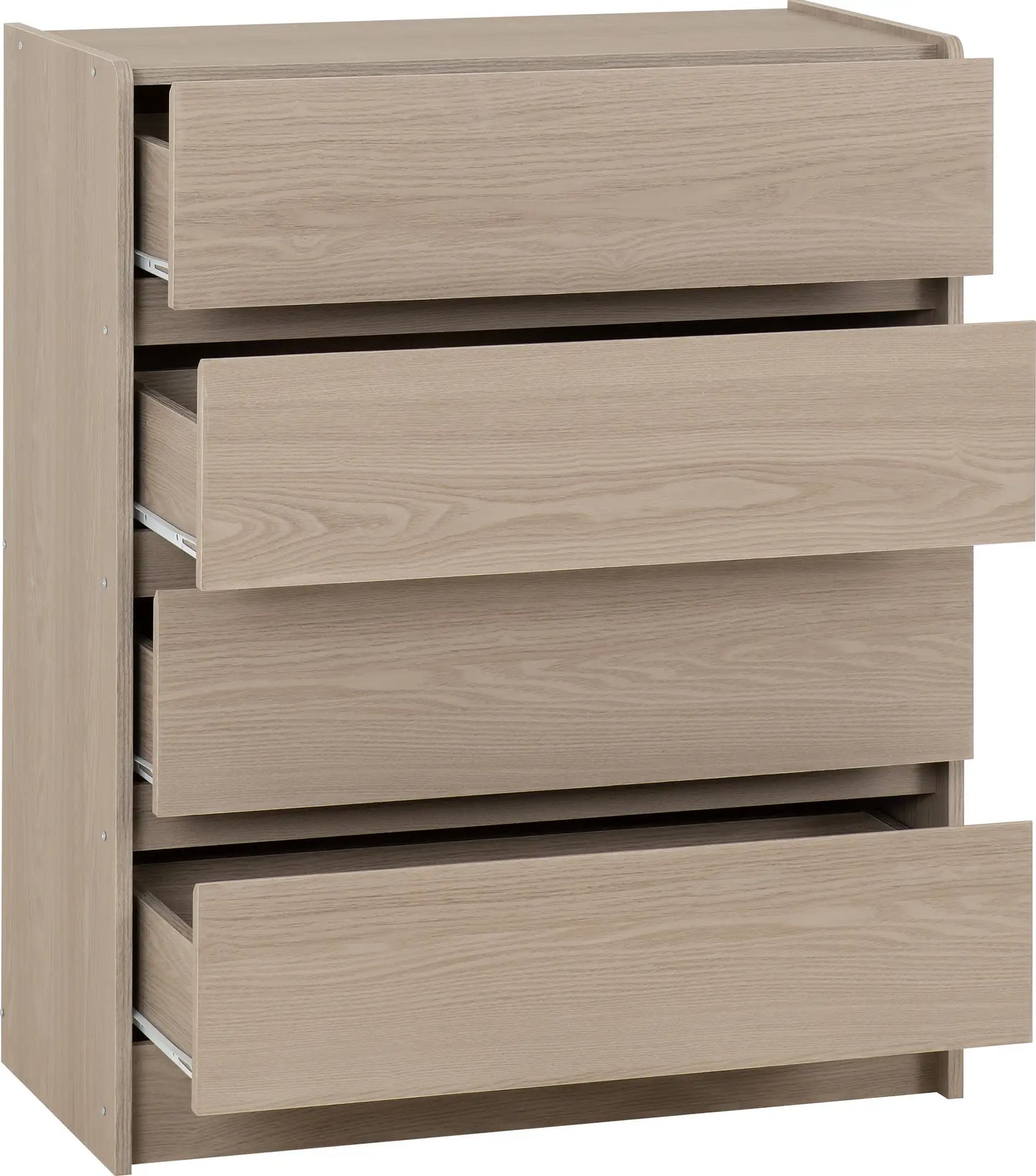 Paris 4 Drawer Chest   Smoked Ash Effect 2024  02
