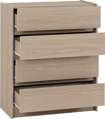 Paris 4 Drawer Chest   Smoked Ash Effect 2024  02