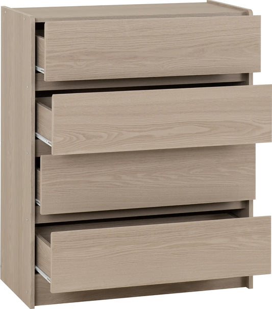 Paris 4 Drawer Chest   Smoked Ash Effect 2024  02