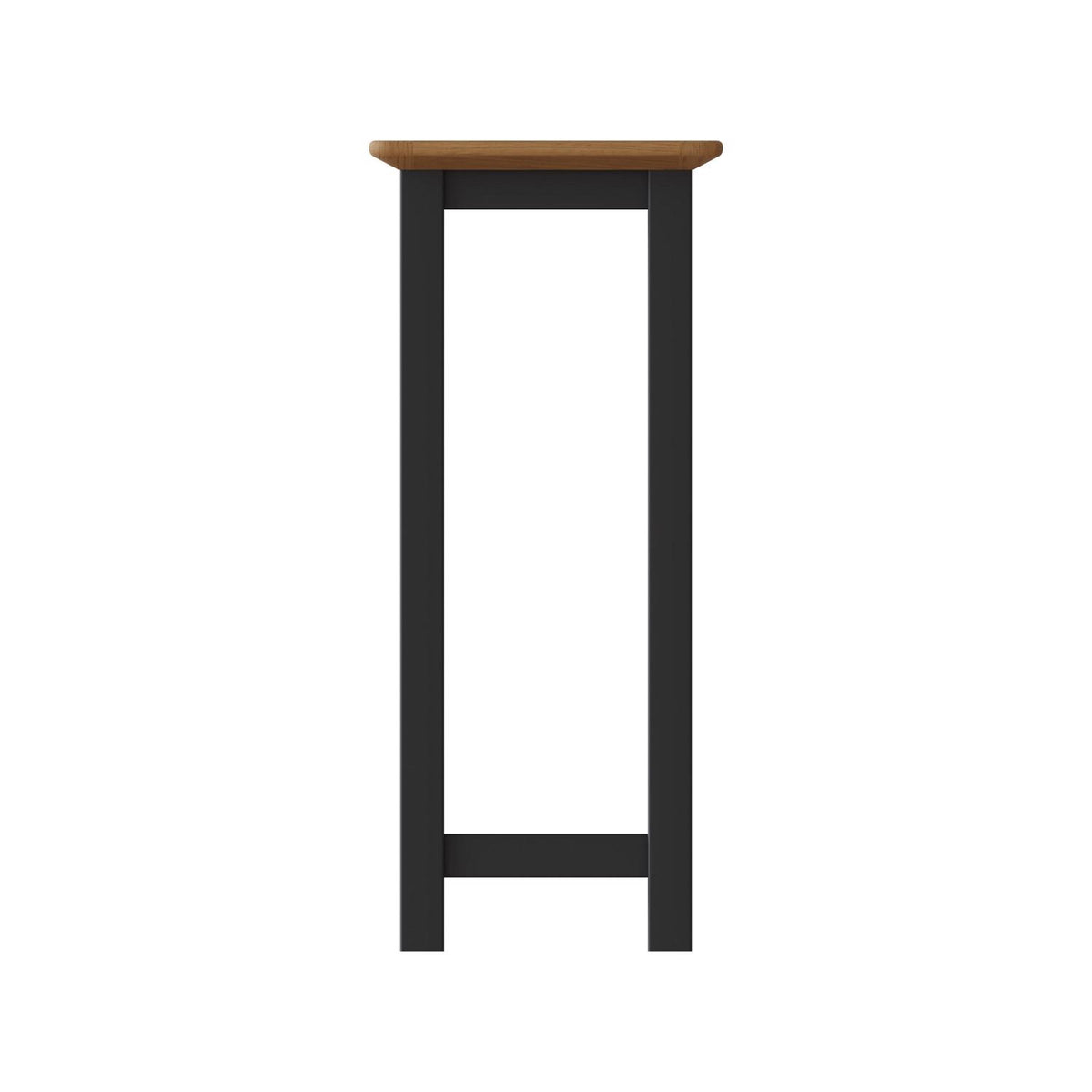 Taberno Oak End Side Table Graphite Blue