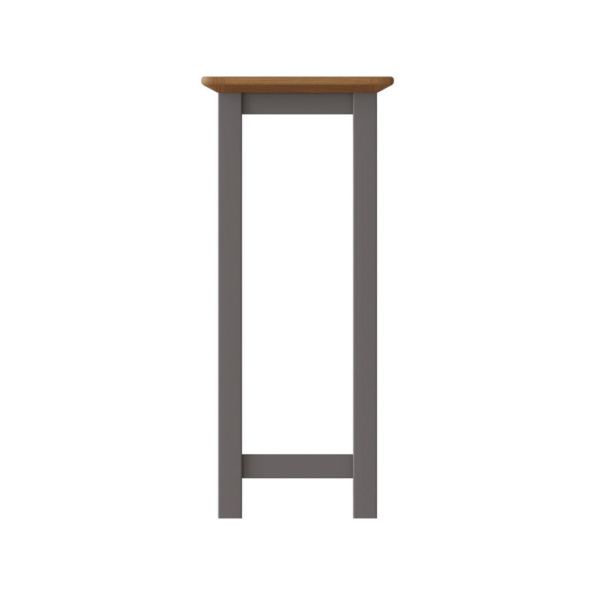 Taberno Oak End Side Table Dove Grey