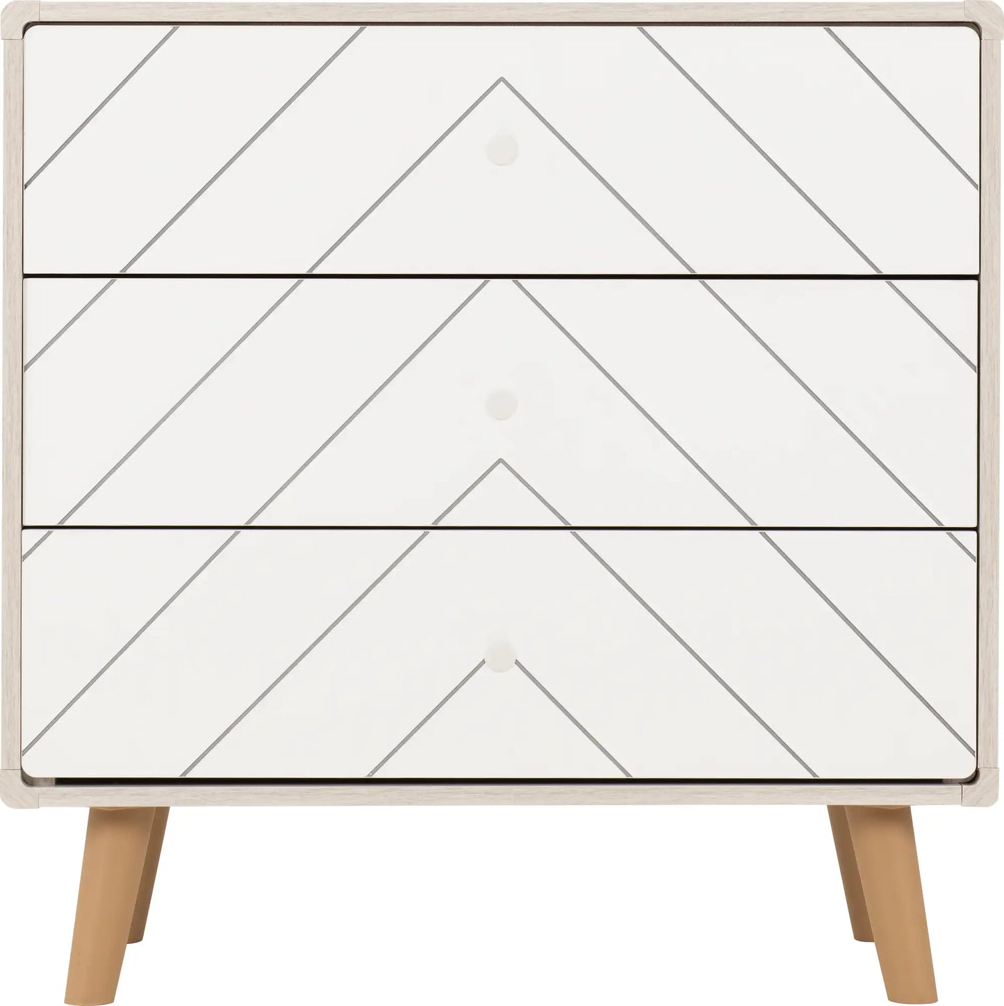 Dixie 3 Drawer Chest   Dusty Greywhite 2023  03