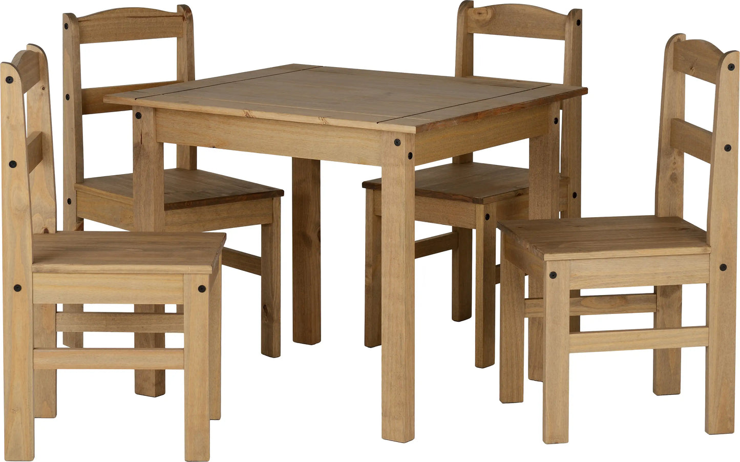 Panama Dining Set Natural Wax 2019 01