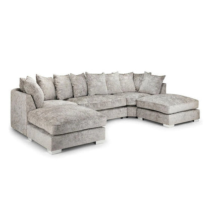 Bishop U-Shape Sofa Scatter Back – Truffle