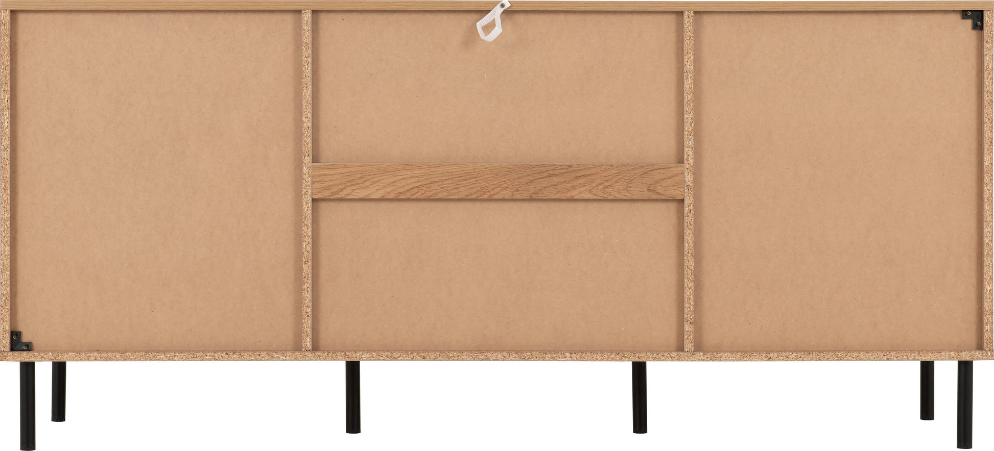 Leon 2 Door 3 Drawer Sideboard   Medium Oak Effect 2023  05