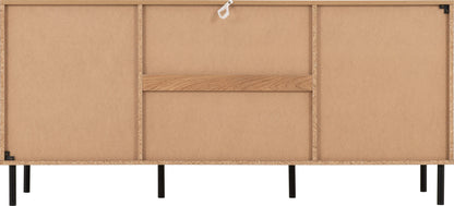 Leon 2 Door 3 Drawer Sideboard   Medium Oak Effect 2023  05