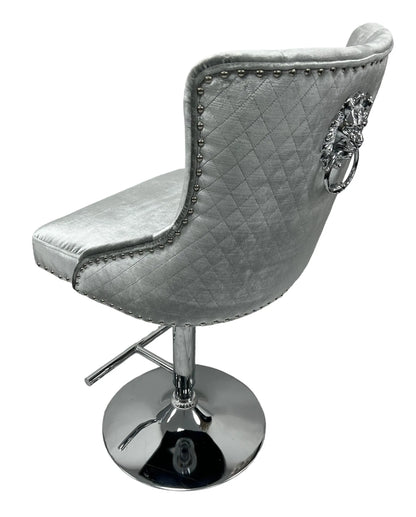 Mayfair Silver Grey Bar Stool