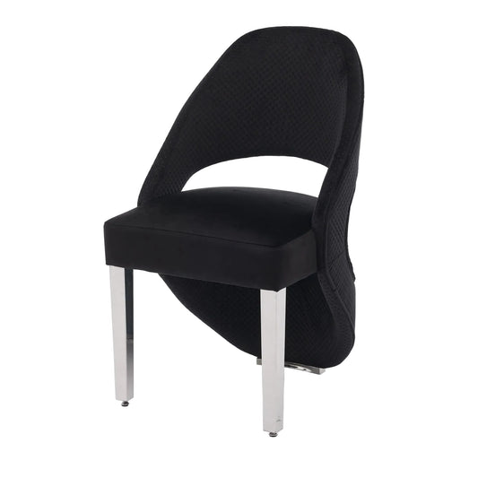 Santorini Silver Dining Chair – (Set of 2)