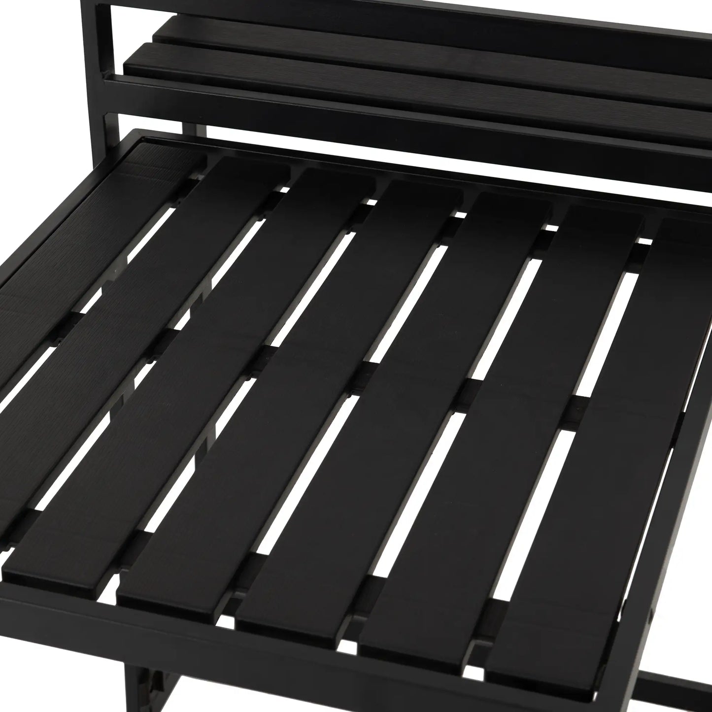 Foldaway 1+2 Garden Set   Black 2024  08
