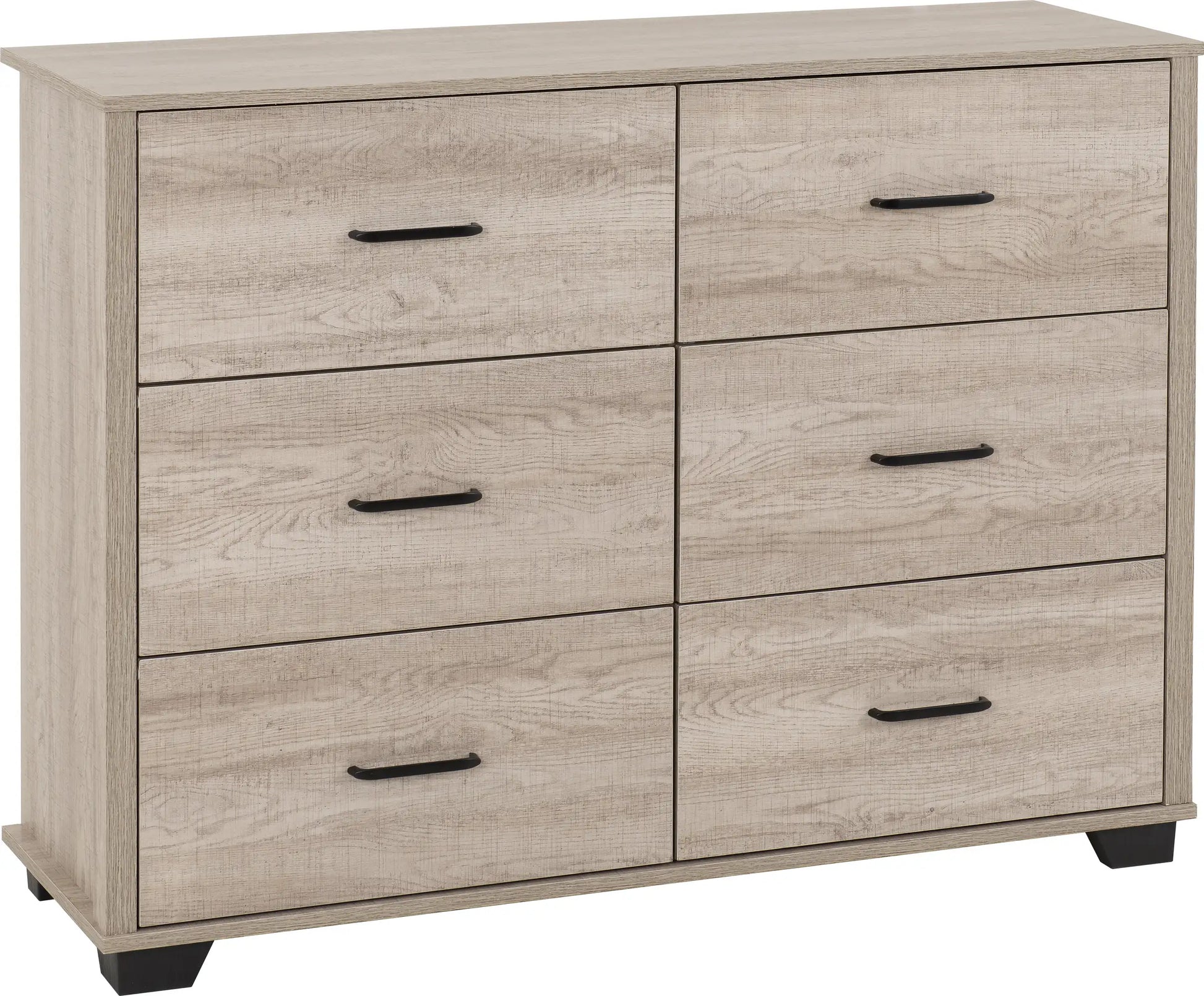 Oliver 6 Drawer Chest   Light Oak Effect 2023  01