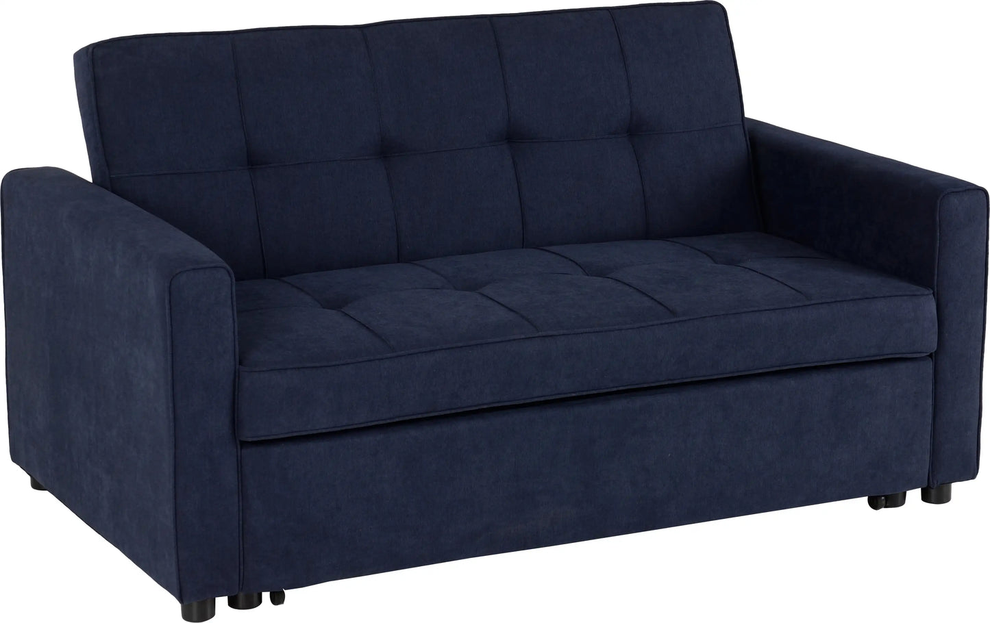 Astoria Sofa Bed Navy Blue Fabric 2019 01