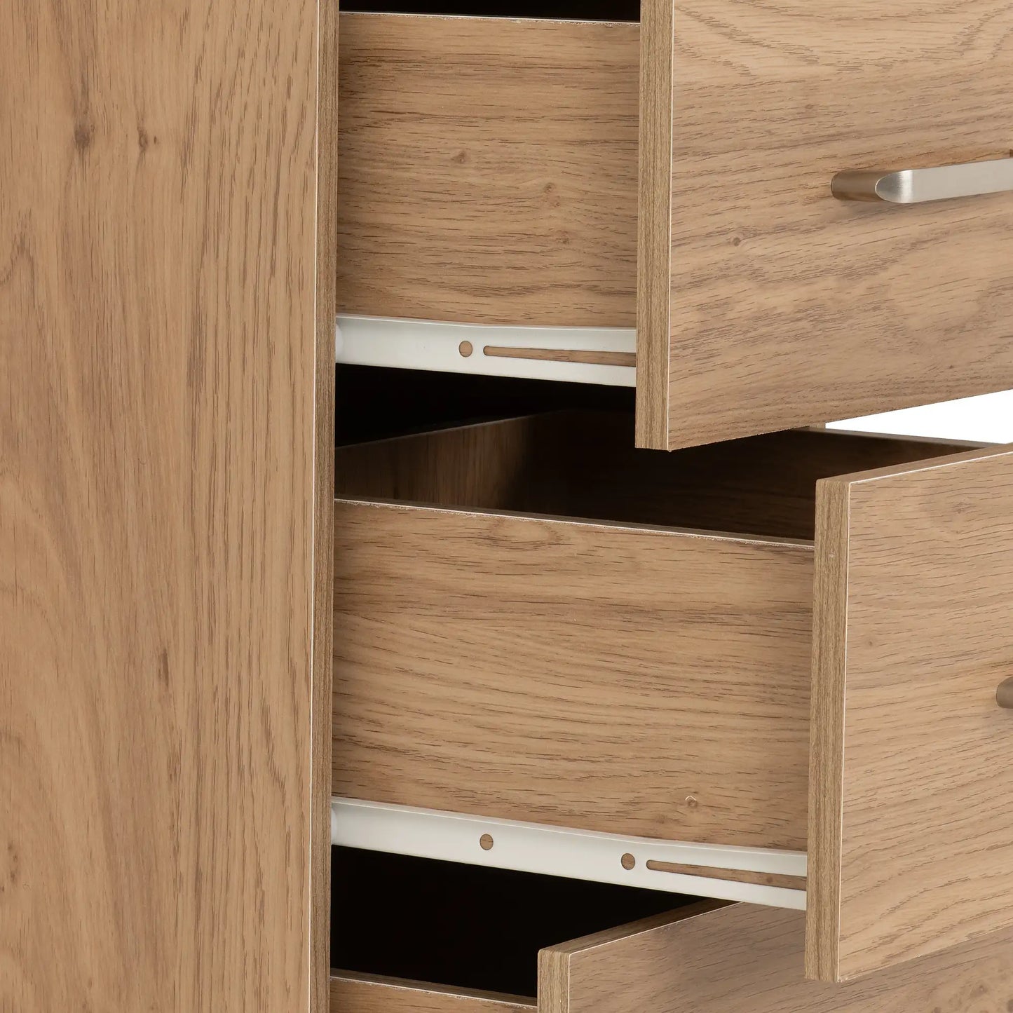 Dakota 5 Drawer Narrow Chest   Oak Effect 2025  06
