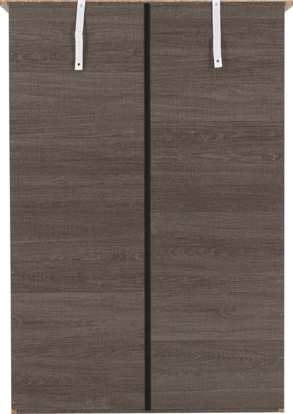 Lisbon 3+2 Drawer Chest Black Wood Grain 2020  05