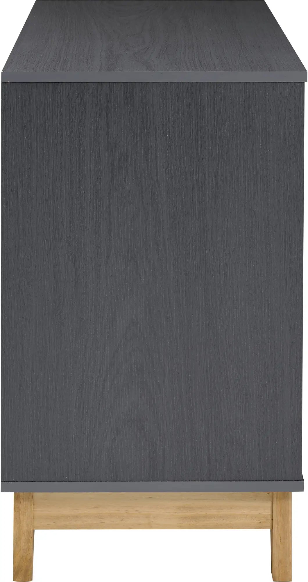 Cleveland 3 Drawer Chest   Whitegrey Metal Effect 2023  F 04