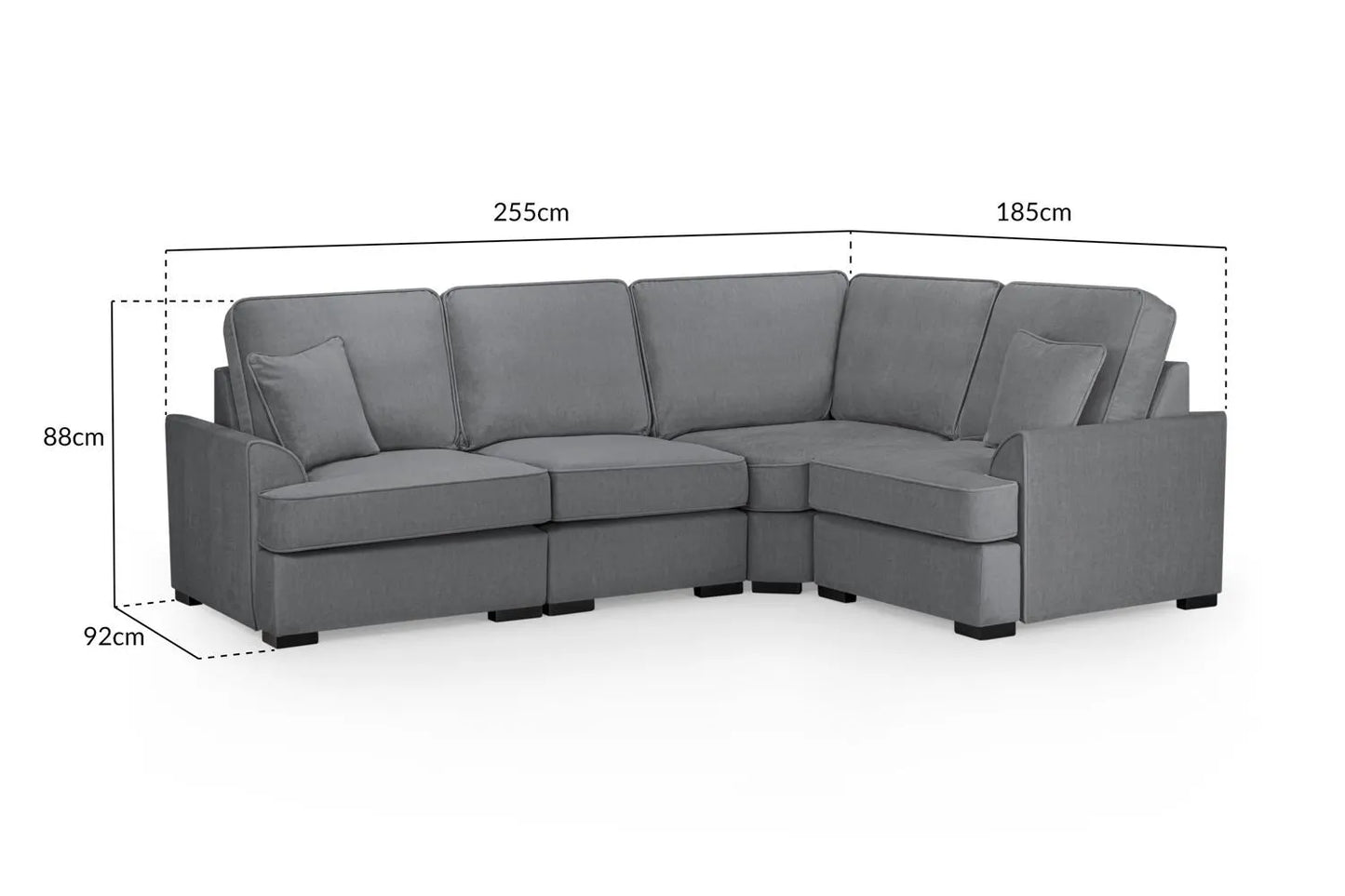 Funk Universal Corner Sofa – Beige or Grey