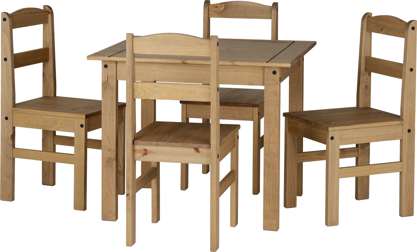 Panama Dining Set Natural Wax 2019 02