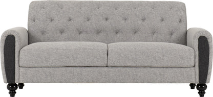 Chester 3+2 Suite Light Grey Fabric 2023  04