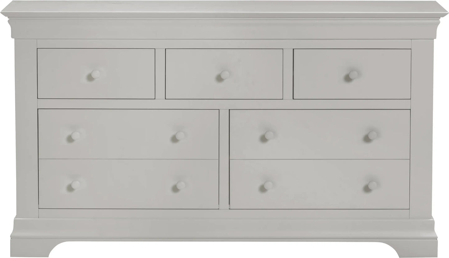 Bordeaux 3+2 Drawer Chest   Pebble Grey  07