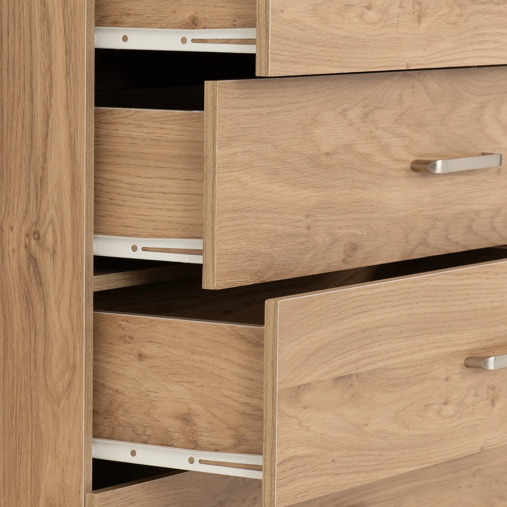 Dakota 5 Drawer Chest   Oak Effect 2025  06