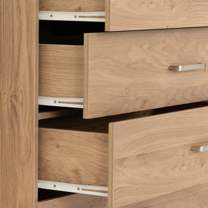 Dakota 5 Drawer Chest   Oak Effect 2025  06