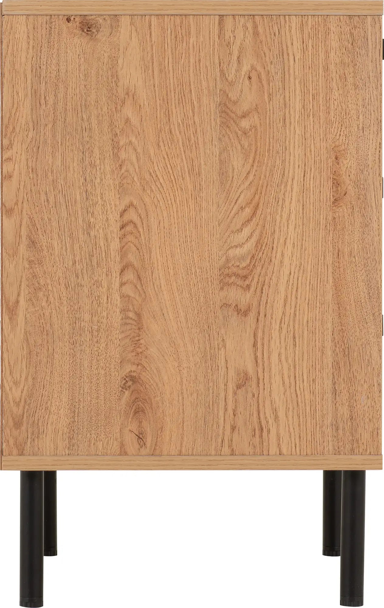 Leon 3 Drawer Bedside   Medium Oak Effect 2023  04