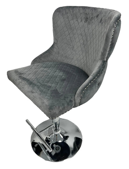 Lewis Dark Grey Bar Stool