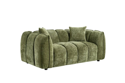 Venice Sofa Range – Olive (3 Seater, 2 Seater, Armchiar)