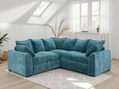 Colbee Large Corner Sofa – Teal