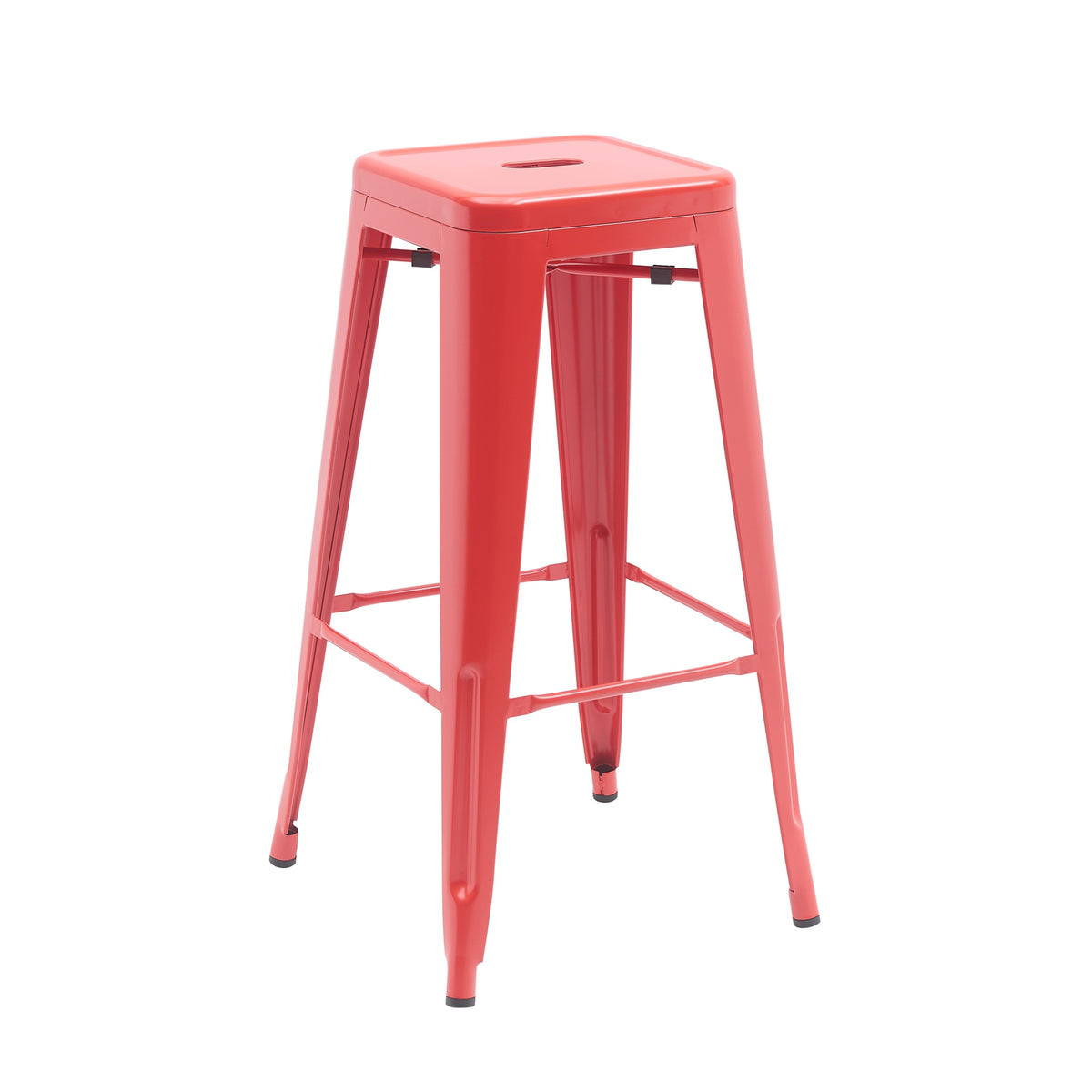 Bistro Pack Of 4 30 Red Bar Stools