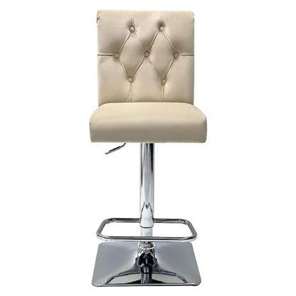 Sofia Mink Plush Velvet Bar Stool