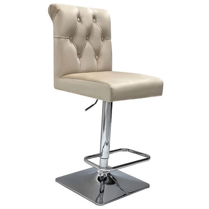 Sofia Mink Plush Velvet Bar Stool