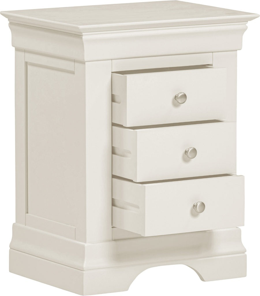 Bordeaux 3 Drawer Bedside