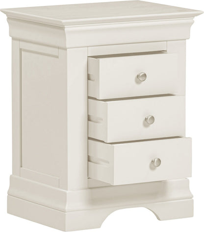 Bordeaux 3 Drawer Bedside