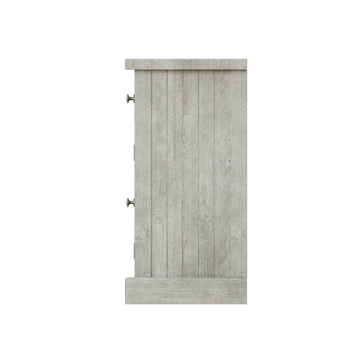 Bowood Large Straight Sideboard 4 Door Solid Wood Limewash