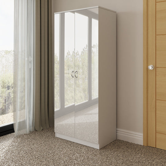Chilton White Gloss Bedroom Set - 3 Pieces