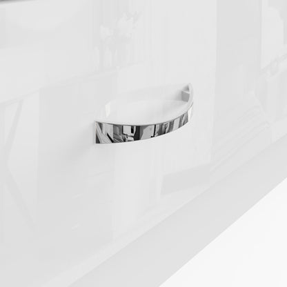 Chilton 5 Drawer Chest Of Drawers - White Gloss Front