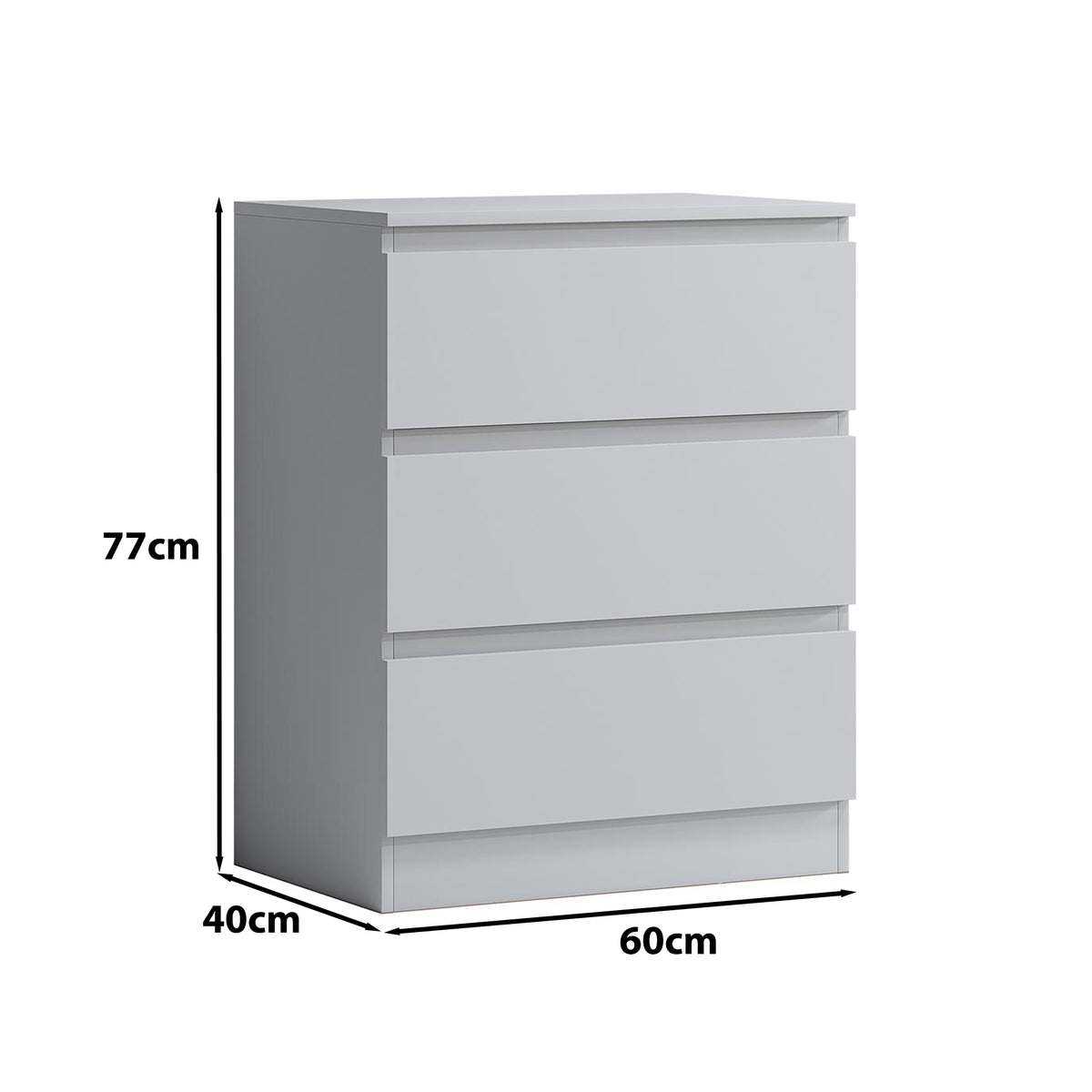 Carlton Matt White 6 Drawer and 3 Drawer Chests Offer