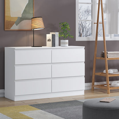 Carlton Matt White 6 Drawer and 3 Drawer Chests Offer