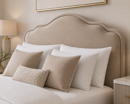 Frosted Curve Bed