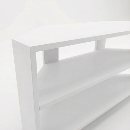 Corner TV Unit - Matt White