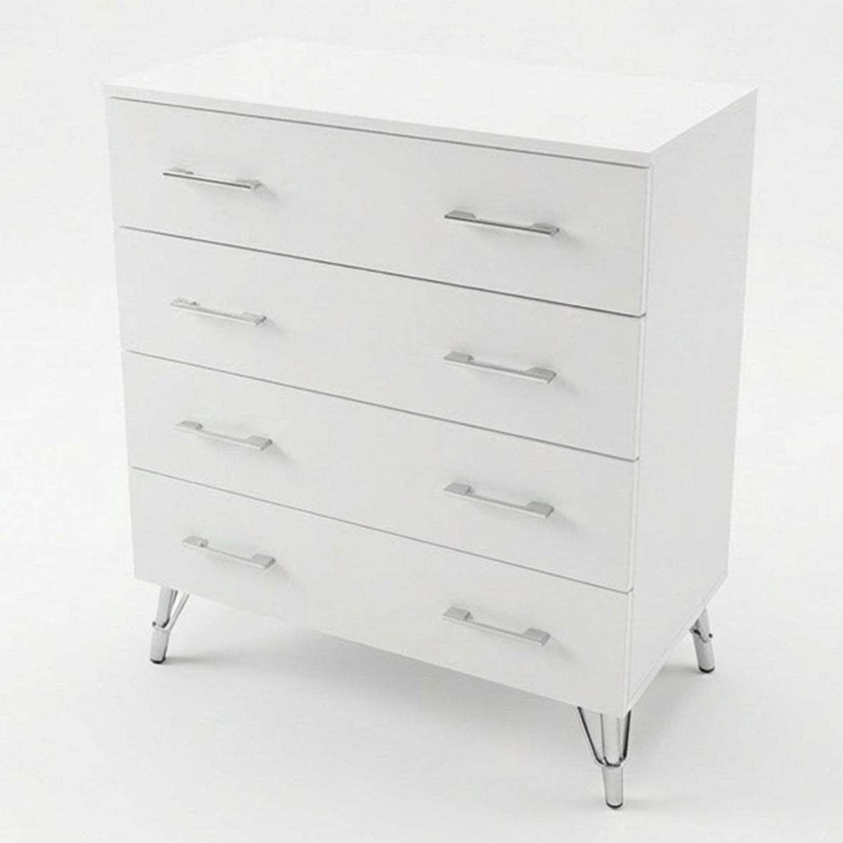Maldon White 4 Drawer Chest Of Drawers
